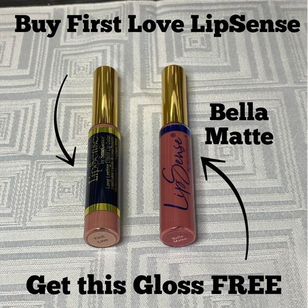 First Love LipSense PLUS Bella Matte Gloss FREE